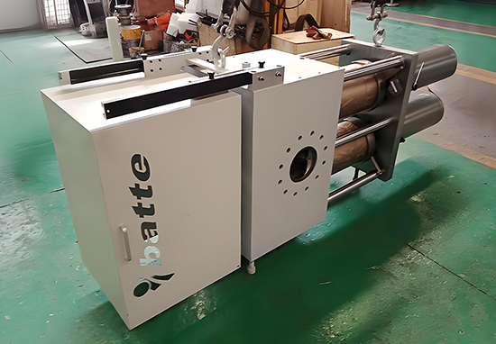擠出機換網器